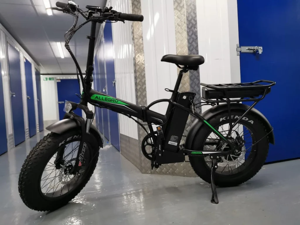 Bicycle repair shop in Wembley, England