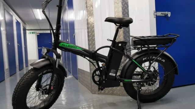 Bicycle repair shop in Wembley, England