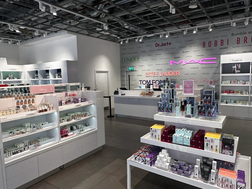Cosmetics store in London, England