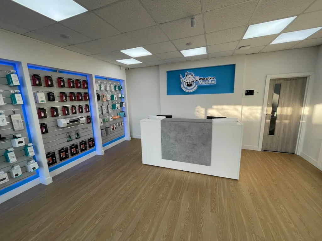 Mobile phone repair shop in Burntwood, England